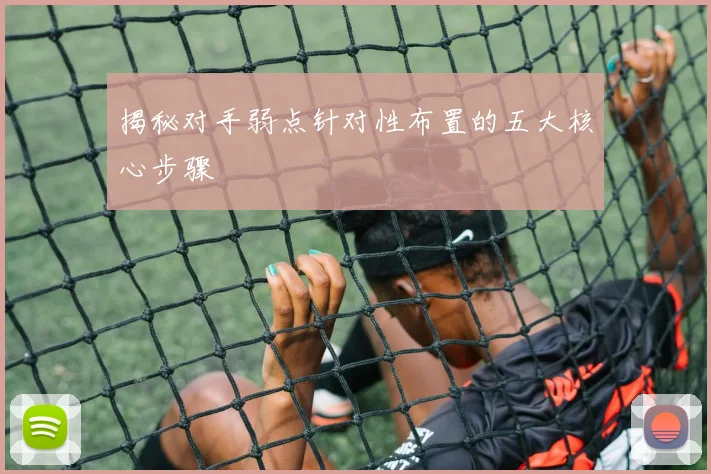 揭秘对手弱点针对性布置的五大核心步骤